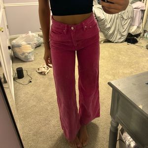 URBAN pink jeans, only worn once, size 28